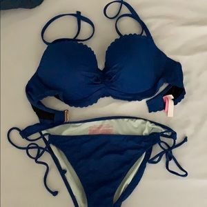 Bikini Blue From Victoria’s Secret 34D/ M